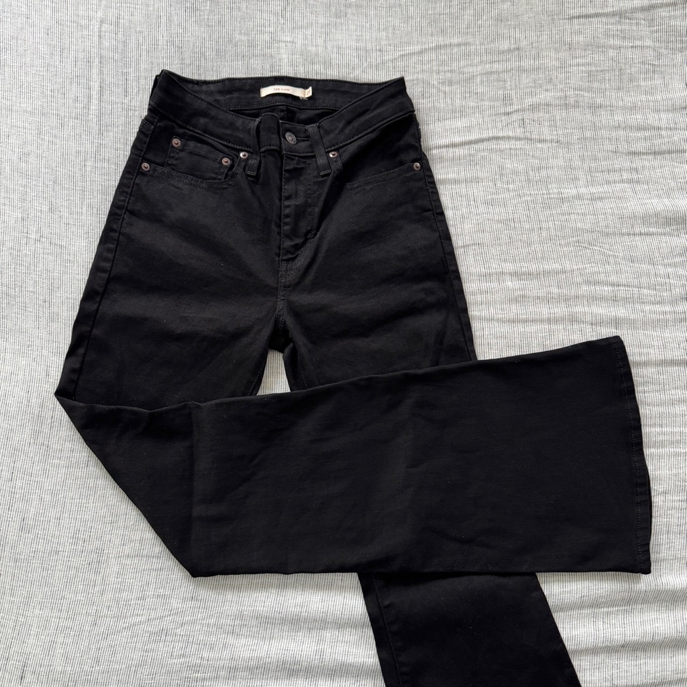 Levi’s 726 Black High Rise Flare Women’s Jeans